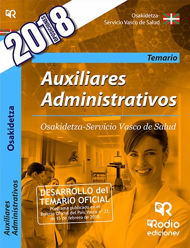 Auxiliares Administrativos. Osakidetza-Servicio Vasco de salud rodio