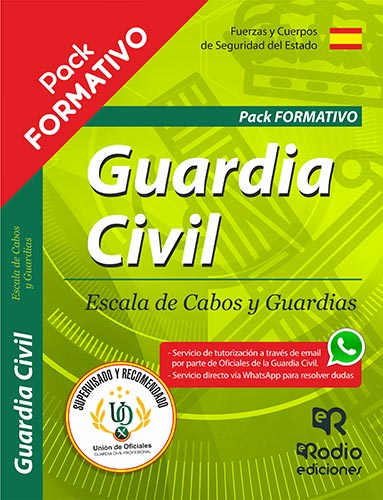 Pack Guardia Civil 2019. Oposiciones Ediciones Rodio