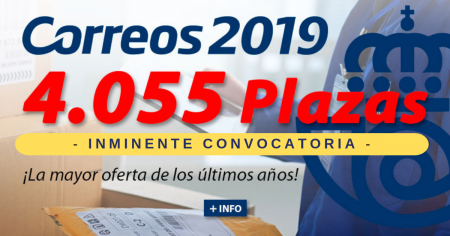 Convocatoria Correos 2019 oposiciones Ediciones Rodio