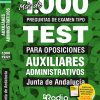 Test Oposiciones Auxiliares Administrativos Junta de Andalucía. Rodio