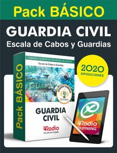 Pack básico Guardia civil 2020 Ediciones Rodio