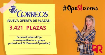 Correos: Nueva convocatoria 3.421 plazas OPE 2019