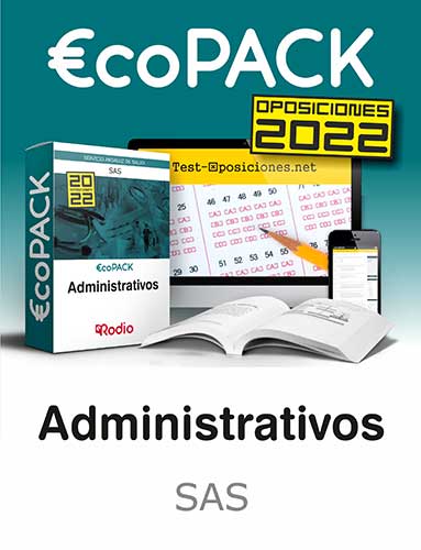 pack administrativos SAS 2023 oposiciones Rodio