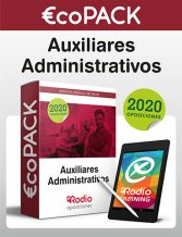 €co Pack Auxiliar Administrativo del SAS. Oposiciones Ediciones Rodio.