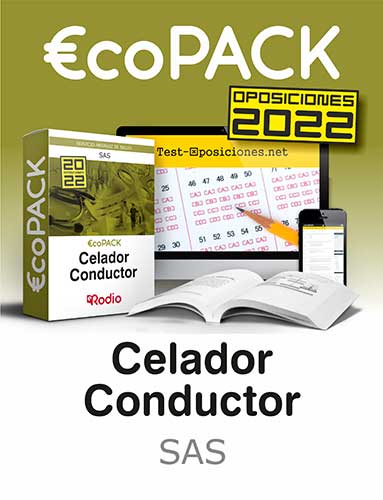 Celador Conductor SAS 2023 Pack ahorro oposiciones Rodio