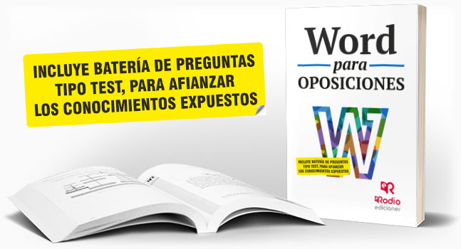 temario word oposiciones Ediciones Rodio