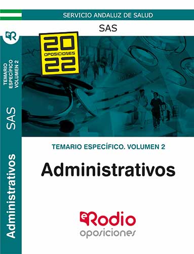Temario específico administrativo del Servicio Andaluz Salud SAS oposiciones rodio