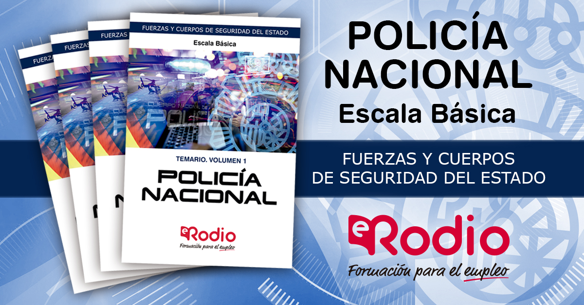 Temarios oposiciones Policía Nacional Rodio Ediciones