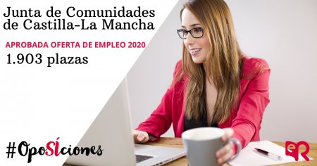 Castilla-La Mancha: Convocadas 1.538 plazas.
