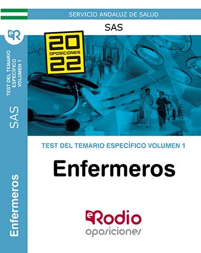 Test de temario específico para las oposiciones de Enfermeros del Servicio Andaluz de Salud SAS de los temas específicos del 10 al 42 del Programa Oficial. Rodio.
