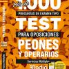 Test oposiciones Peones y operarios Ediciones Rodio