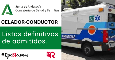 Servicio Andaluz de Salud: Listas provisionales de admitidos para Celadores.