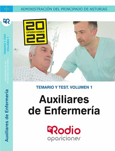 Auxiliar de enfermería Asturias Temario y Test oposiciones