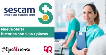 Conselleria de Sanitat Valenciana: Más de 15.000 plazas OPE 2019.