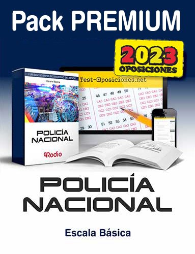 Pack PREMIUM 2023 Policía Nacional