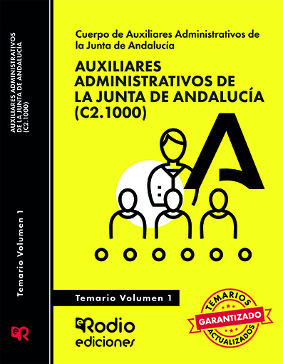 Auxiliares Administrativos de la Junta de Andalucía 2023. Temario Vol 1