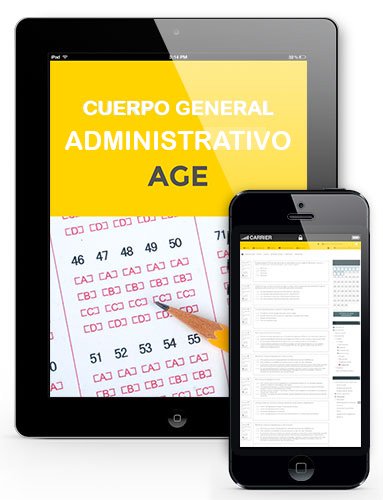 Test oposiciones Administrativos Administración del Estado AGE