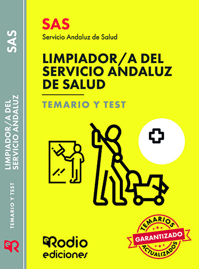 Limpiador/a del Servicio Andaluz de Salud. Temario y Test. SAS 2024