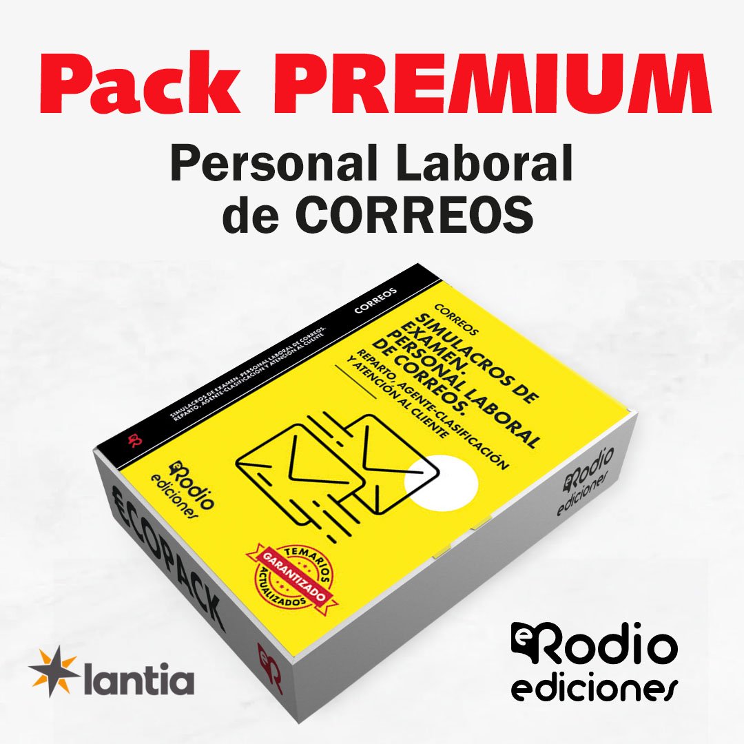 Prepara con Éxito las Oposiciones de Correos con el Pack Premium 2023-24